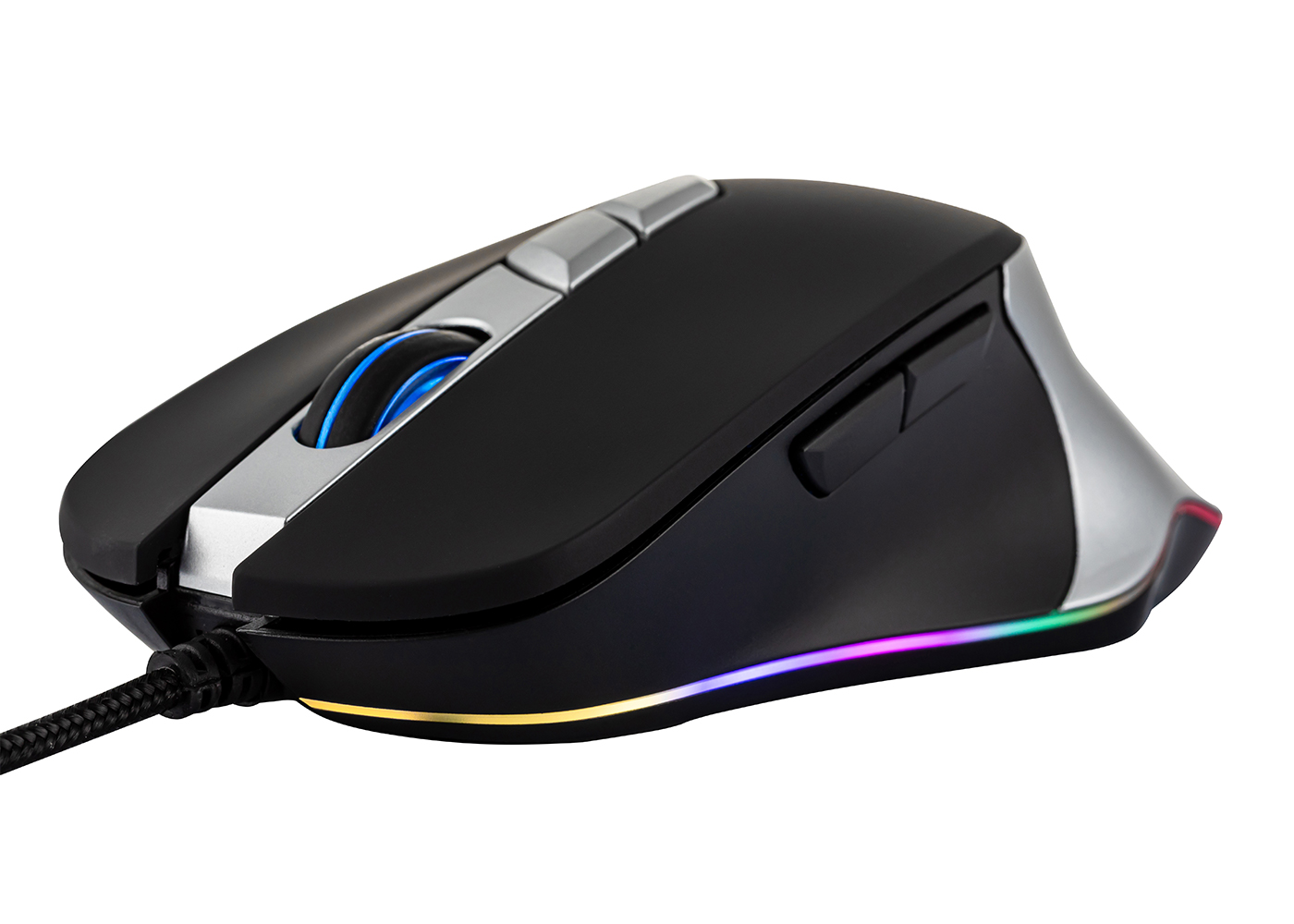 Rowl RGM-04 AVES USB Siyah RGB Aydınlatmalı 7200DPI Makrolu Gaming Oyuncu Mouse